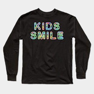 Kids Smile Long Sleeve T-Shirt